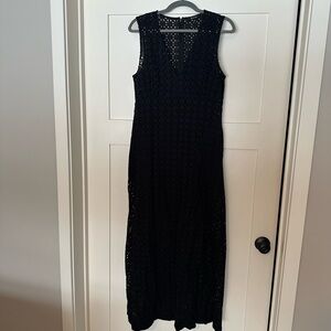 Elegant Black Sleeveless Dress
